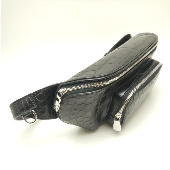 Louis Vuitton Bum Bag Crocodile Noir Black - Picture 3 of 7
